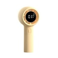 thumbnail image 1 of Maytalsory USB Outdoor Portable Handheld Fan With Semiconductor Refrigeration For Quick Cooling Three Wind 131A yellow, 1 of 6