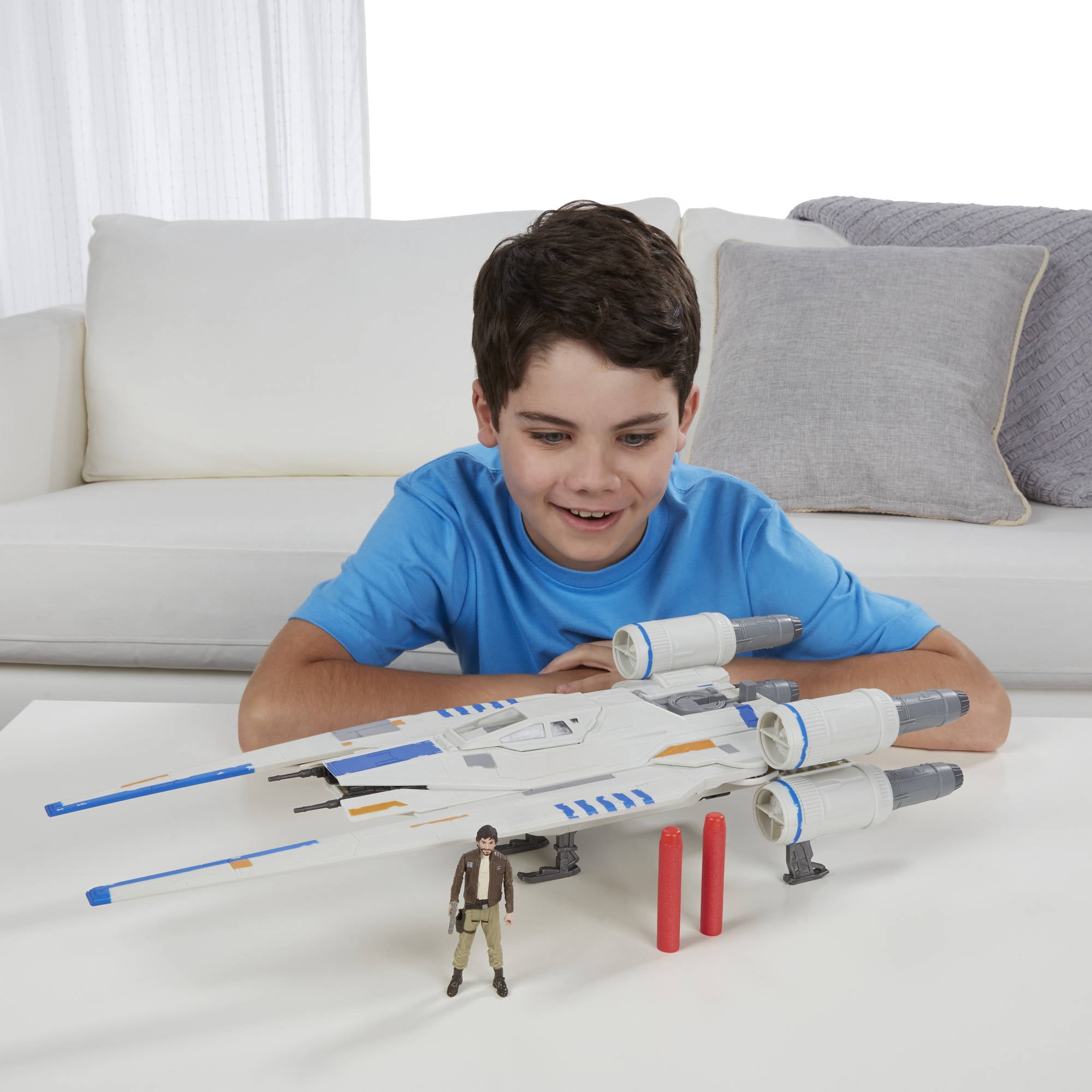 Star Wars Rogue One Black Series Titanium: Veicolo Rebel U-Wing Fighter Con Supporto - 3