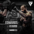 thumbnail image 4 of RDX Focus Boxing Punch Mitts, Punching target, Punching pad Maya Hide Leather Training Pads, Black, 4 of 10