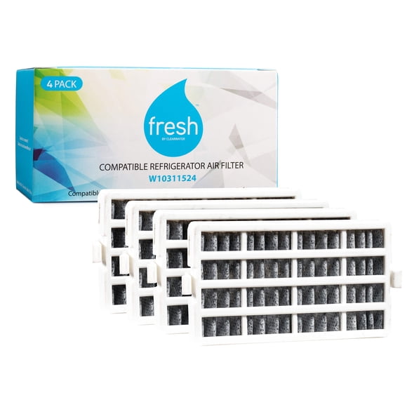 Filtro de aire para refrigerador Fresh W10311524 Whirlpool (paquete de 4)