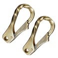 thumbnail image 2 of 2Pcs Brass Lobster Clasps Handmade Keychain DIY Crafts Lobster Buckles, 2 of 7