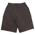 thumbnail image 4 of Nestiefly Mens Linen Shorts Casual Beach Shorts Elastic Waist Lightweight Drawstring Summer Cargo Shorts with 4 Pockets 2026 Black 3XL, 4 of 7