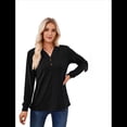 thumbnail image 1 of Camisa de Larga Negra L, 1 of 9