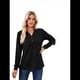 thumbnail image 1 of Camisa de Larga Negra M, 1 of 9