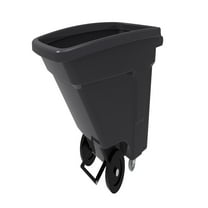 1/2 CUYD UTILITY DUTY NESTABLE MANUAL TILT TRUCK - INDUSTRIAL GRAY