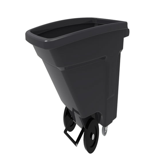 1/2 CUYD UTILITY DUTY NESTABLE MANUAL TILT TRUCK - INDUSTRIAL GRAY