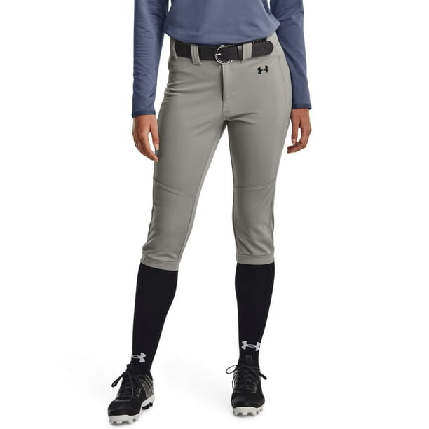 Pantalones utilitarios de softball Under Armour para mujer, tamaño mediano, 44 cm