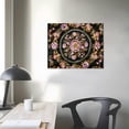 thumbnail image 4 of Autua Flowery Design Art Modern Canvas Prints for Living Room Bedroom Home Office Wall Decor 20x16in, 4 of 6