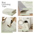 thumbnail image 4 of Alfombra BILEEHOME verde salvia para dormitorio, estilo bohemio, 150 x 240 cm, 4 of 8