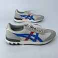thumbnail image 4 of Mens 7.5 40.5 ASICS California 78 EX Beige Cream Blue Onitsuka Tiger Suede Shoes, 4 of 6