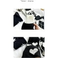 thumbnail image 3 of CoCozhu Women's Star Print Knitted Reversible Leg Warmer Y2K Socks Fashion Knit Leg Warmers Long Leg Socks Cute, 3 of 3