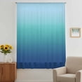thumbnail image 3 of Teal Blue Ombre Sheer Curtains 84 Inches Long, Modern Abstract Art Gradient Aesthetics Light Filering Curtains, Breathable Simi Curtain Privacy Drapes for Living Room Bedroom Window Treatment, 3 of 9