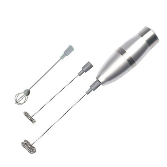 Binwennn Standing Mixer with Dough Hook Stand Mixer Attachments Dough Hook Kitchen Mixers Stainless Steel Bubbler Milk Mixer Double Layer Eggs Beater