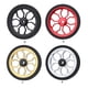 thumbnail image 5 of Yuarrent 1 par de accesorios para bicicleta Easywheel CNC de alta resistencia, neumáticos de empuje de superficie lisa de goma, pieza de Ciclismo Plata, 5 of 6