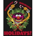 thumbnail image 2 of Girl's The Muppets Ho Ho Holidays! Graphic Tee Black X Small, 2 of 4
