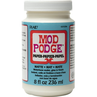 Mod Podge Dishwasher Safe Gloss Sealer, Glue and Finish, Clear, 8 fl oz