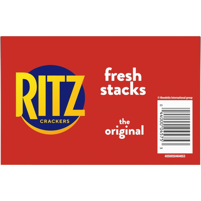 3 pack) RITZ Fresh Stacks Original Crackers, Travel Snacks, Family