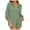 Dark Green, variant on RMGVDSD Women's Casual Two Piece Outfits Classic Lapel Long Sleeve Button Down Shirts With Matching Shorts Set Trendy Beach Travel Outfits