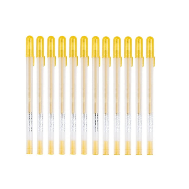 LSLJS White Gel Pens Fine Point Tip Gel Ink Pens for Illustration 15ml, Highlighter