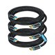 thumbnail image 2 of Cable HDMI 4K HDMI 2.0, 6 pies, certificado de 18 Gbps, 4K@60Hz Cable HDMI de juegos Ultra de alta velocidad, cable 4K, 3 paquete, lista UL, 2 of 2
