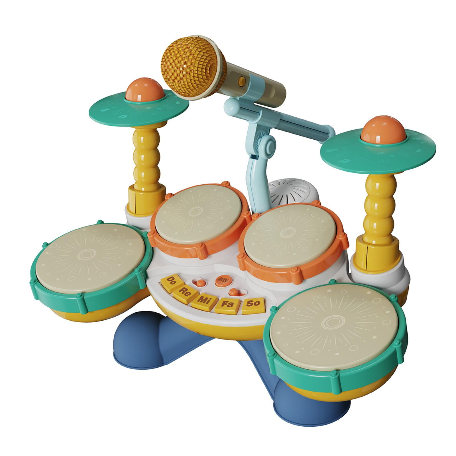 Year Old Boy Toys Kids Drum Set For Toddlers Musical Instruments