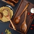thumbnail image 4 of ACDANC 2026 New Wooden Spoons for Cooking,12 Pack Wooden Utensils for Cooking Wooden Kitchen Utensils Set Wooden Cooking Utensils Natural Teak Wooden Spatulas for Cooking, 4 of 7