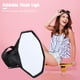 thumbnail image 4 of 20cm Octágono Flash Lámpara Softbox Plegable Speedlight Difusor Universal, 4 of 9