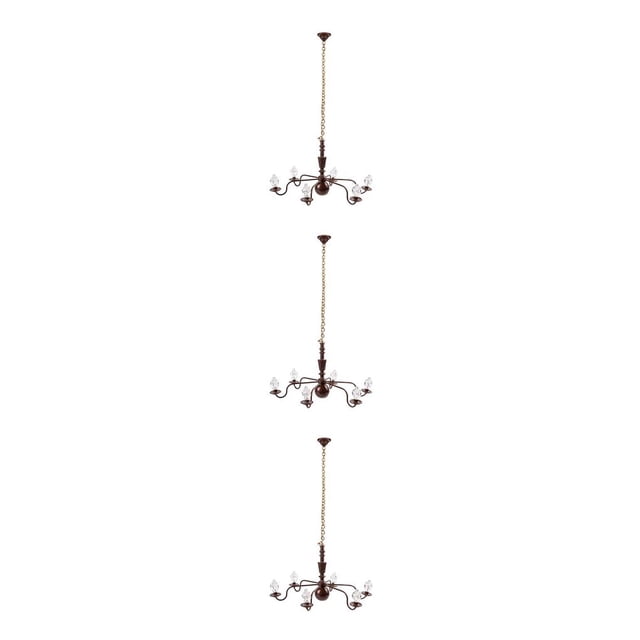 Inteprter Luz de techo en miniatura Escalada Realista Mini Candelabro de arena Juguete Accesorio de iluminación para sala de estar Dormitorio Type1 NO1 Inteprter CBP232513