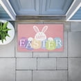 thumbnail image 3 of Happy Easter Bright Eggs Printed Outdoor Door Mat, design by Marcus Prime, 18"x30", 3 of 8