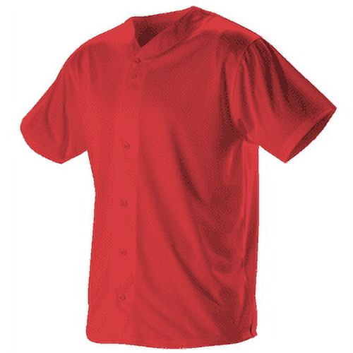 Alleson Youth Full Button Lightweight Baseball Jersey