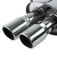 thumbnail image 5 of Spec-D Tuning 2.5" S/S Quad Tip Catback Exhaust System Compatible with 2008-2014 Subaru Impreza WRX Sti Sedan, 5 of 7