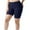 Navy, variant on Ovticza Biker Shorts for Women | Women's Athletic Workout Shorts Plus Size Shorts Black 4XL