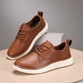 thumbnail image 1 of Zapatos de vestir de cuero para hombres zapatos de cordón livianos zapatos de negocios livianos, 1 of 9