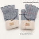 thumbnail image 3 of Guantes de alpaca de medio dedo tejidos con vuelta de otoño e invierno para hombres y mujeres, cálidos, resistentes al frío, con dedos abiertos, de lana para montar, 3 of 4