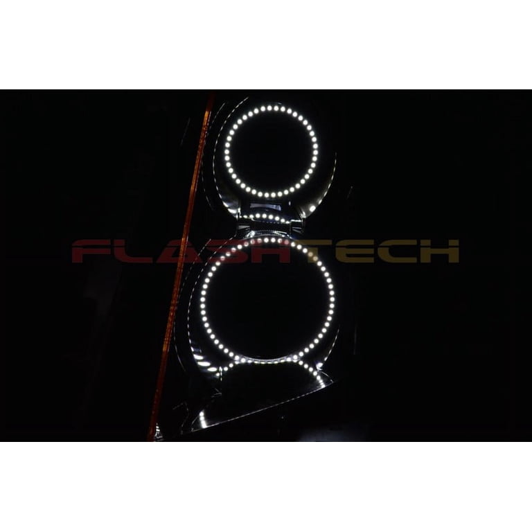 Anneaux Lumineux LED Angel Eyes Pour Cadillac SRX 2004-2009 - Multicolore, Bluetooth
