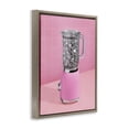 thumbnail image 2 of Stupell Industries Contemporary Disco Drink Blender over Pink Brown Floating Frame Canvas Art, 25 x 31, by LISH Creative, 2 of 8