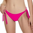 thumbnail image 1 of Bellecarrie Women's Tie Side Bikini Bottoms Mid Rise String Bathing Suits Bottom…, 1 of 4