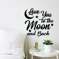thumbnail image 3 of Handmadetneonsign Love You To The Moon And Back Words Metal Wall Art Light, Letters Quote Sayings Metal Sign Wall Decor, Home Metal Decor, 3 of 5