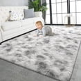 thumbnail image 1 of Alfombra TWINNIS, 213 x 305 cm, supersuave y peluda, color gris, 1 of 7
