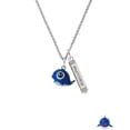 thumbnail image 2 of Delight Jewelry Resin Blue Baby Whale Silvertone Mother Daughter Bar Charm Necklace, 23", 2 of 4