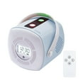 thumbnail image 1 of Starry sky projection night light with digital music alarm clock starry sky ceiling night light projector with remote control 24 groups of patterns suitable for children and babies, 1 of 8