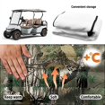 thumbnail image 5 of XYZCANDO Camo Universal Golf Cart Seat Cover with 4 Front Pockets - Non-Slip Washable Terry Cloth Seat Protector for Golfers, 5 of 7