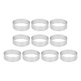 thumbnail image 3 of 30Pcs Circular Tart Rings with Holes Stainless Steel Fruit Pie Quiches Cake Mousse Mold Kitchen Baking Mould 7cm, 3 of 10
