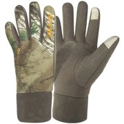 Hot Shot Men's Grazer Fleece Touch-Screen Realtree Hunting Gloves - Camo