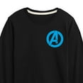 thumbnail image 3 of Marvel The Avengers - Black Widow Comic - Toddler And Youth Long Sleeve Graphic T-Shirt, 3 of 5