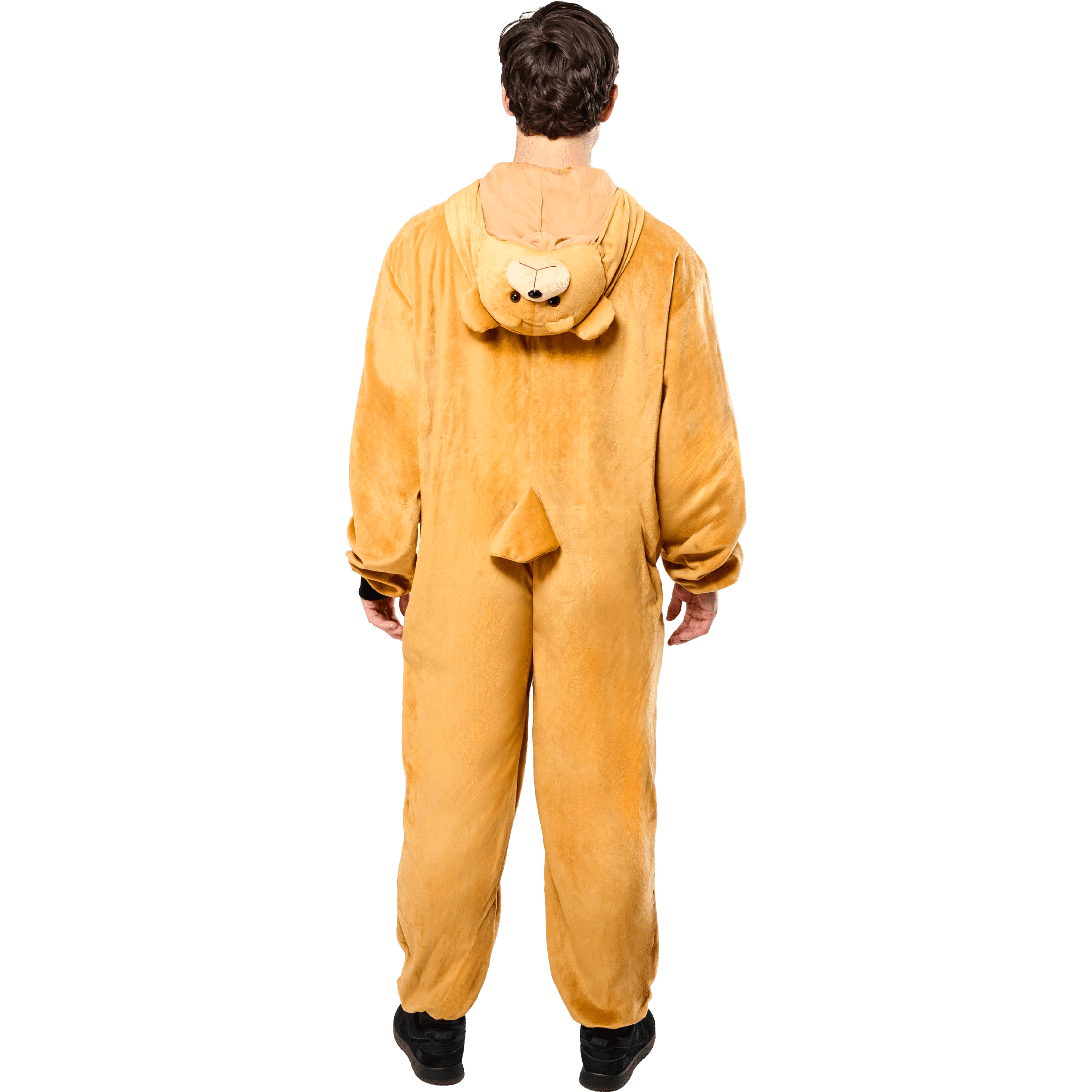 Bear Halloween Costume for Adults, Brown, Unisex Adult Size S (28-34), by Way to Celebrate