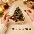 thumbnail image 2 of AYktou Christmas Acrylic Puzzle Suncatcher, 7.5 Inch Sun Catchers Puzzle Kit for Adults, Holiday Festive Window Hanging Puzzle DIY Gifts Pendant for Family Friends Women Mom, 2 of 6