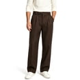 thumbnail image 3 of Men's Relaxed Fit Wide Leg Stretch Golf & Dress Work Pants All Day Comfort Performance Trousers for Business & Suit, 3 of 5
