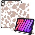 thumbnail image 1 of Deokke Compatible Con Ipad Mini 7 (A17 Pro) 2024 Ipad Mini 6 Funda De 8,3 Pulgadas 2021 Ipad Mini 7ª/6ª Generación Funda Con Portalápices Funda Trasera De Tpu Suave Funda De Encendido/Apagado Automáti, 1 of 5