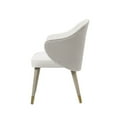thumbnail image 3 of ACME Charity Wood and Fabric Upholstered Side Chair in Gray Oak (Set of 2), 3 of 4